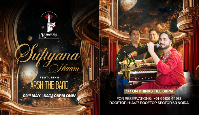 Sufiyana Shaam at Rumours Rooftop Noida